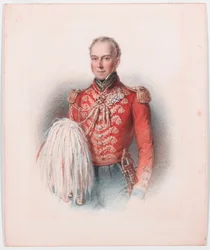 Generał dywizji William George Keith Elphinstone, ok. 1837 r