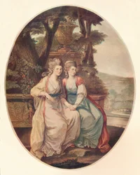 Księżna Devonshire i Lady Duncannon, 1782 r