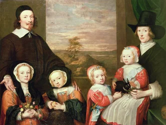 Niezidentyfikowany portret rodzinny, tradycyjnie uważany za portret Sir Thomasa Browne