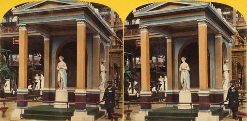 86 widoków stereoskopowych z Wystawy Międzynarodowej w 1862 roku, 1862.