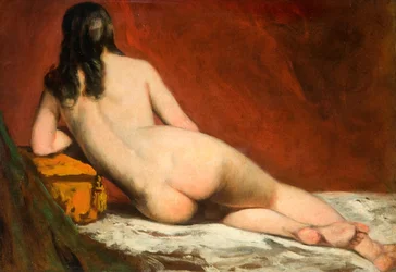Studium aktu leżącej kobiety, 1849