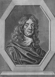Abraham Cowley , angielski poeta (grafika)