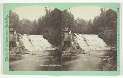 Rocky Fall, wąwóz Itaka, koniec XIX wieku.