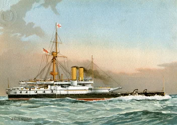 HMS Victoria, pancernik pierwszej klasy Royal Navy, ok. 1890-ok. 1893