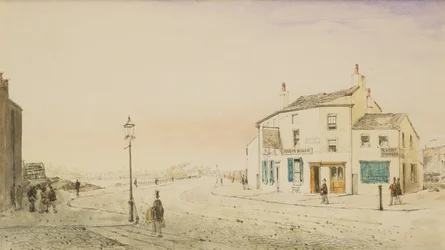 Victoria Road, Bootle (pióro i atrament i toaleta na papierze)