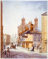 Dom Żeglarzy, z Hanover Street, Liverpool, 1864 r.