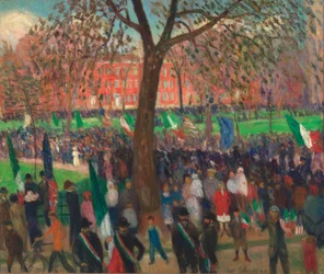 Parada, Plac Waszyngtona