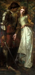 Ofelia i Laertes lub Ofelia Oto Rosemary, 1879.