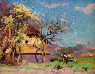 Wiosna (olej na płótnie)