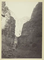 Wapienne ściany Kanab Wash, rzeka Kolorado