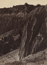 Rzeźba Deszczu, Kanon Salt Creek, Utah, 1872.