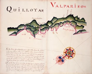 Quillota i Valpariso, południowoamerykańskie wybrzeże Pacyfiku