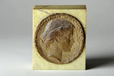 Medalion portret Agaty Thornycroft, ok. 1900 (wosk)