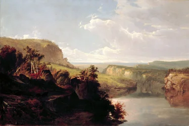 Jezioro wśród wzgórz (Lake Mohonk)