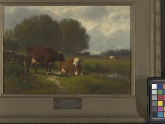 Krajobraz (olej na płótnie)