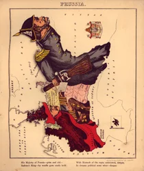 Geograficzna zabawa - czyli humorystyczne zarysy różnych krajów, ze wstępem i wierszami opisowymi LOC 84675540-13