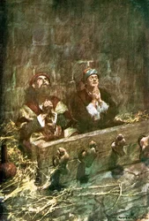 Paweł i Sylas w więzieniu