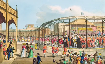 Procesja koronacyjna Jerzego IV, 1821