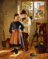 Zaczep moją sukienkę, 1858