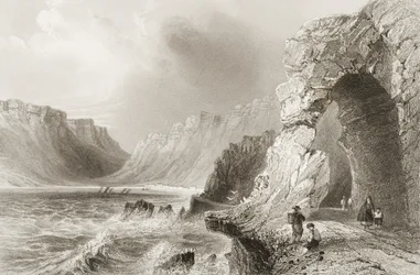Glengarriff, Hrabstwo Cork, z „Scenery and Antiquities of Ireland” George