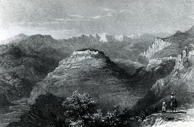 Rezydencja Lady Hester Stanhope w Joon, na górze Lebanon, 1845 r.
