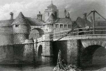 Kanapka, grawerowana przez E. Challisa, 1841