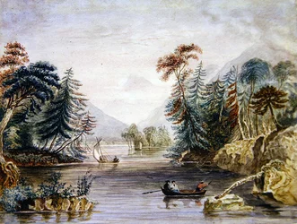 The Narrows (akwarela na papierze)