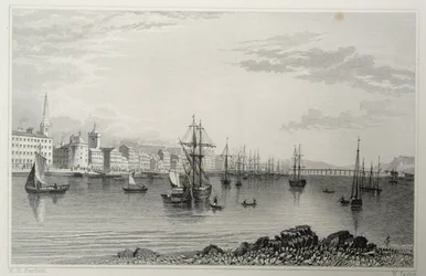 Waterford, Irlandia, grawerowane przez W. Taylor