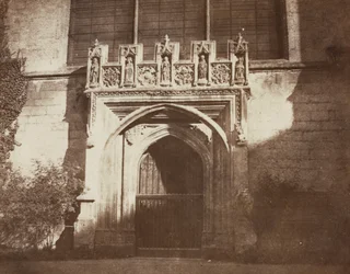Starożytne drzwi, Magdalen College, Oksford