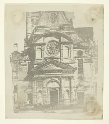 St. Etienne du Mont, Fasada