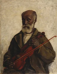 Stary niewolnik, ok. 1889 (olej na płótnie)