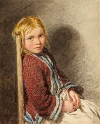 Nieśmiała opiekunka, ok. 1840 r.
