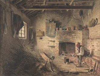 Śniadanie drwala Posiłek zbieracza gałązek, ok. 1832-34 .