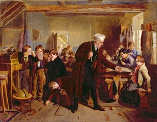 Szkoła wiejska, 1857 r.