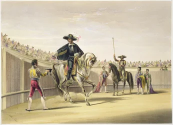 Alguazil dostarczający klucze Torilu, 1865