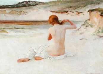 Akt na plaży