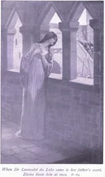 Kiedy sir Launcelot du Lake przybył na dwór jej ojca, Elaine znała go od razu…