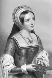 Catherine Parr 1512-1548, szósta żona króla Henryka VIII, 1851