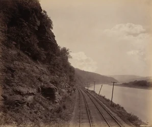 Cathedral Rocks, Susquehanna Near Meshoppen, ok. 1895 (zdjęcie)