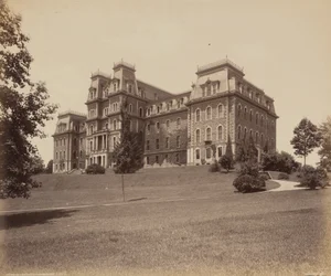 Easton, Pardee Hall, Lafayette College, ok. 1895 (zdjęcie)