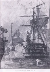 Rosyjski atak na Sinope 1853 AD