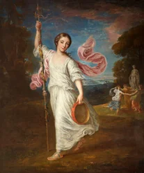 Lady Emily Kerr jako bachantka, ok. 1770 r.
