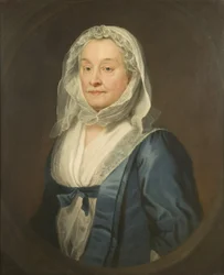 Portret pani John Jesser (olej na płótnie)