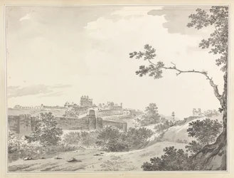 Widok na Fatehpur Sikri