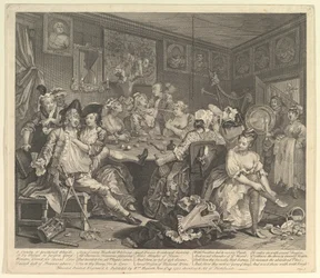 A Rakes Progress, płyta 3, 25 czerwca 1735.