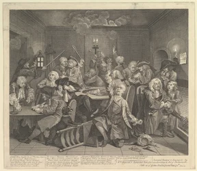 A Rakes Progress, płyta 6, 25 czerwca 1735.