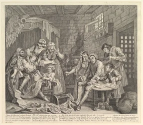 A Rakes Progress, płyta 7, 25 czerwca 1735.