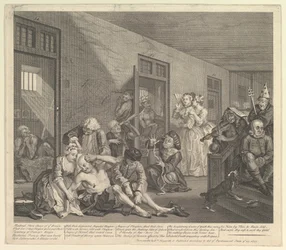 A Rakes Progress, płyta 8, 25 czerwca 1735.