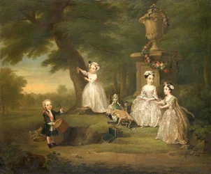 „Podwieczorek dla dzieci”, 1730