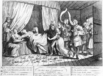 Cunicularii lub Mędrcy Godlimana w naradzie, 1726